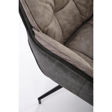 Обеденный стул поворотный Halmar K523 Пепельный V-CH-K/523-KR-POPIELATY фото - 10