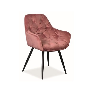 Обеденный стул Signal Cherry Velvet Розовый CHERRYVCRA