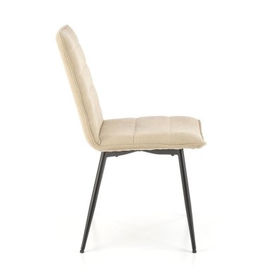 Обеденный стул Halmar K493 Бежевый - 4 Обеденный стул Halmar K493 Бежевый V-CH-K/493-KR-BEŻOWY фото - 4