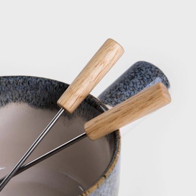 Набор для фондю Homla LAMBI 500 мл Синий - 4 Набор для фондю Homla LAMBI 500 мл Синий 233092 фото - 4