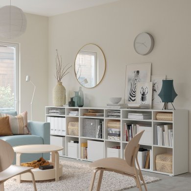 Стеллаж VIHALS Белый - 3 IKEA Стеллаж VIHALS Белый (ИКЕА ВИХАЛС) 19440565 фото - 3