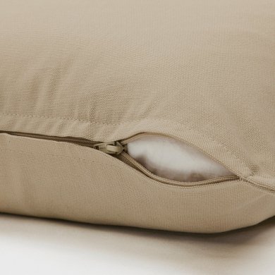 IKEA Декоративная наволочка GURLI 40x58 см Бежевый (ИКЕА ГУРЛИ) 80552686 фото - 4