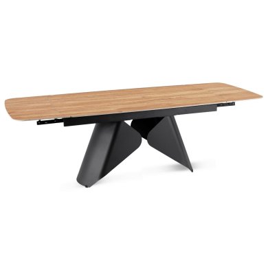 Раскладной обеденный стол Mebel Elit VERONA Marmur Дуб золотой ME.VERONA/D/CZ/CER/S160-220 фото - 2