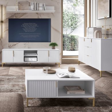 Журнальний стіл Mebel Elit TORELLO Білий - 4 Журнальний стіл Mebel Elit TORELLO Білий W.FLINN/FL05/B/ZL/L фото - 4