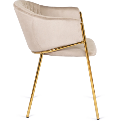 Обідній стілець Mebel Elit INNES Welur Бежевий ME.INNES/BZ/ZL/V/K фото - 13