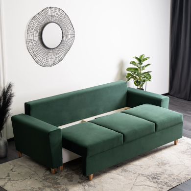 Розкладний диван Mebel Elit EMIL Зелений MGK.ELIO/VELLUTO10/SOF фото - 15