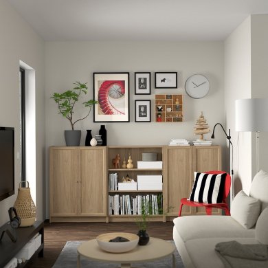 BILLY / OXBERG - 7 IKEA BILLY / OXBERG (ИКЕА БИЛЛИ/ОКСБЕРГ) 69578126 фото - 7