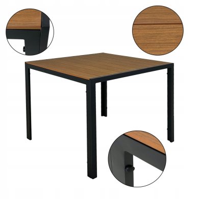 Комплект садових меблів Kontrast ALLEN FUERTE 90 Дерево 67676 фото - 5