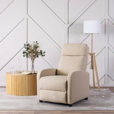Кресло мягкое раскладное с реклайнером Mebel Elit DANNY Бежевый - 10 Кресло мягкое раскладное с реклайнером Mebel Elit DANNY Бежевый ME.DANNY2/BZ/T/FW фото - 10