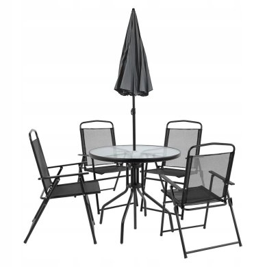 Комплект садовой мебели Kontrast CHILE Черный 5.05.13945 фото - 3