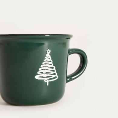 Кружка Homla SOLENE 300 мл Зеленый 241792 фото - 2