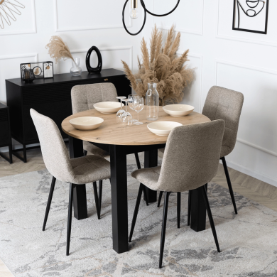 Обеденный стул Mebel Elit PERU 2 Бежевый - 6 Обеденный стул Mebel Elit PERU 2 Бежевый ME.PERU2/BZ/T/K фото - 6