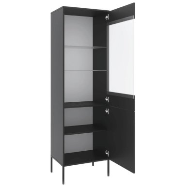 Витрина Mebel Elit SOFT Черный W.ISEO/CZ/WIT фото - 2