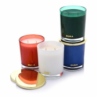 Ароматична свічка Duka Heritage Velvet Amber Білий/Синій 2220904 фото - 5
