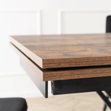 Раскладной обеденный стол Mebel Elit REX MDF Дуб рустик ME.REX/RU/RU/S160-220 фото - 8