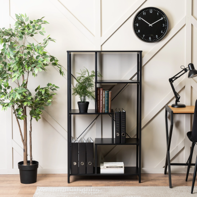 Стелаж Mebel Elit TIM Чорний ME.TIM/CZ/REG фото - 5