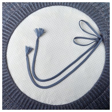 IKEA Пуф SANDARED Темно-синий (ИКЕА АВСТРИЯ) 50363970 фото - 12