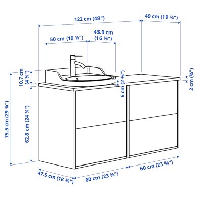 IKEA TANNFORSEN / RUTSJON (ИКЕА ТАННФОРСЕН/РУТСЬОН) 99528465 фото - 6