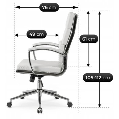 Офисное кресло Mebel Elit CAMILO Белый ME.CAMILO/B/E/FO фото - 8