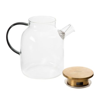 Чайник заварник Homla KUBBE 1,8 л Прозрачный 225364 фото - 3