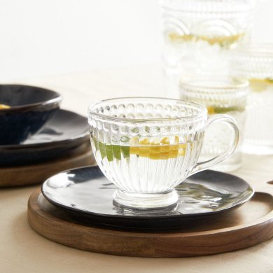 Чашка Homla BARREL 360 мл Прозрачный - 5 Чашка Homla BARREL 360 мл Прозрачный 210651 фото - 5