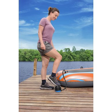 Ножной насос Bestway 62147 AIR STEP Черный BES62147 фото - 6