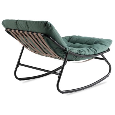 Кресло-качалка мягкое Mebel Elit AURORA Зеленый ME.AURORA/Z/T/FW фото - 6