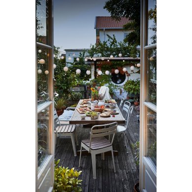 Садовый стул NORRMANSO Дерево - 4 IKEA Садовый стул NORRMANSO Дерево (ИКЕА НОРРМАНСО) 40511080 фото - 4