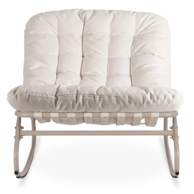 Кресло-качалка мягкое Mebel Elit AURORA 2 Бежевый ME.AURORA/BZ/KASZ/T/FW фото - 2