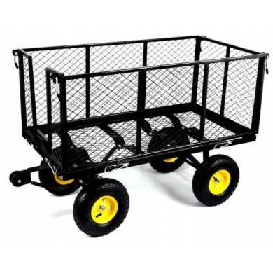 Садовая тележка Garden Line XL 200 л Черный WOZ0115B