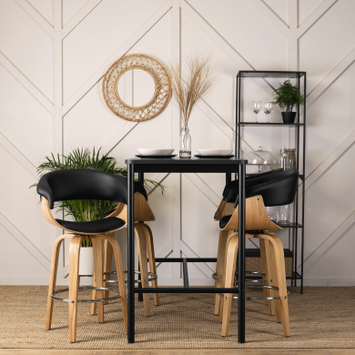 Барный стул Mebel Elit SAM Черный ME.SAM/CZ/D/E/H фото - 8
