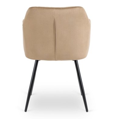 Обідній стілець Mebel Elit SHANE Welur 2 Бежевий - 4 Обідній стілець Mebel Elit SHANE Welur 2 Бежевий ME.SHANE/BZ/V/K фото - 4