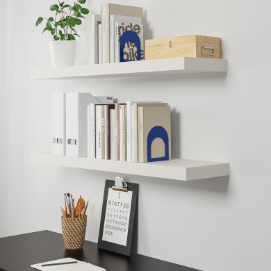 IKEA Полка LACK (ИКЕА НЕДОСТАТОК) 90282180 фото - 5