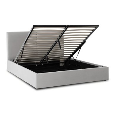 Кровать Mebel Elit MARSYLIA Welur 140x200 см Серый ME.MARSYLIA/140/P/V/LOZZPOJ фото - 3