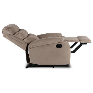 Крісло м'яке розкладне з реклайнером Mebel Elit KOBE Welur Бежевий ME.KOBE/BZ/V/FW фото - 6