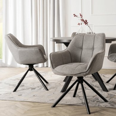 Обеденный стул поворотный Mebel Elit PEONY 2 Серый ME.PEONY2/P/T/K фото - 5