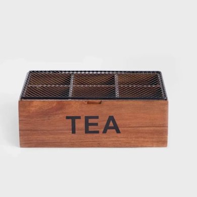 Органайзер для чаю Homla MOOKA Дерево 233101 фото - 2