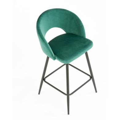 Барный стул Halmar H-96 Velvet Зеленый V-CH-H/96-C.ZIELONY фото - 8