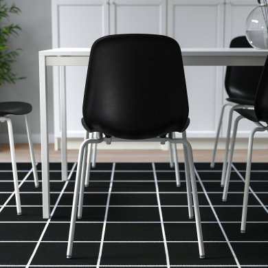 IKEA Обеденный стол LIDAS Черный (ИКЕА ЛИДАС) 59505569 фото - 4