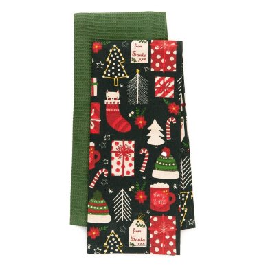 Набір кухонних рушників Homla SENTE 45x65 см 2 шт Принт 212755