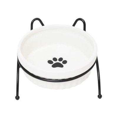 Миска для кошек Homla CATTY | Белый / Черный 213968 фото - 2