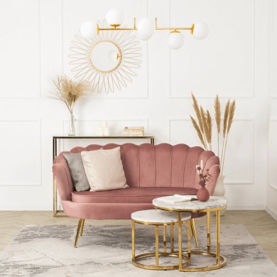 Диван Mebel Elit ZENDAYA Welur Рожевий ME.ZENDAYA/R/ZL/V/FW фото - 6
