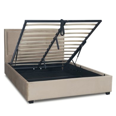 Кровать Mebel Elit ANDRE 140x200 см Бежевый ME.ANDRE/140/BZ/V/LOZ фото - 3