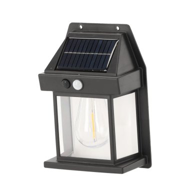 Світильник на сонячній батареї з датчиком руху Garden Line SOL5639 Чорний SOL5639 фото - 2