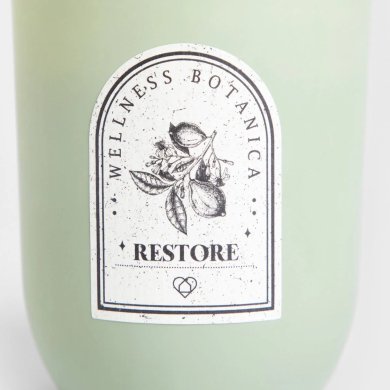 Ароматична свічка Homla WELLNESS Restore 160 г Зелений - 3 Ароматична свічка Homla WELLNESS Restore 160 г Зелений 240427 фото - 3