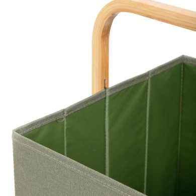 Корзина для белья Homla NELLIE Зеленый 227439 фото - 3