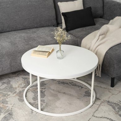 Журнальный стол Mebel Elit AGNES MAX Белый - 5 Журнальный стол Mebel Elit AGNES MAX Белый ME.MAXALICE/B/B/L фото - 5