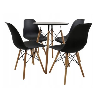 УЦІНКА Обідній стіл Kontrast MIA Чорний brak/6.06.26055 фото - 25