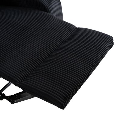 Крісло м'яке розкладне з реклайнером Mebel Elit TORRES Velvet Чорний ME.TORRES/CZ/SZTR/FW фото - 12