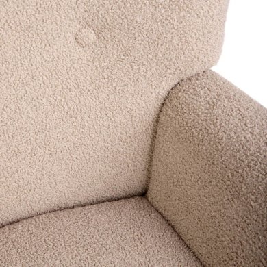 Кресло-качалка мягкое Homla MOSS TEDDY BOUCLE Бежевый - 5 Кресло-качалка мягкое Homla MOSS TEDDY BOUCLE Бежевый 218188 фото - 5